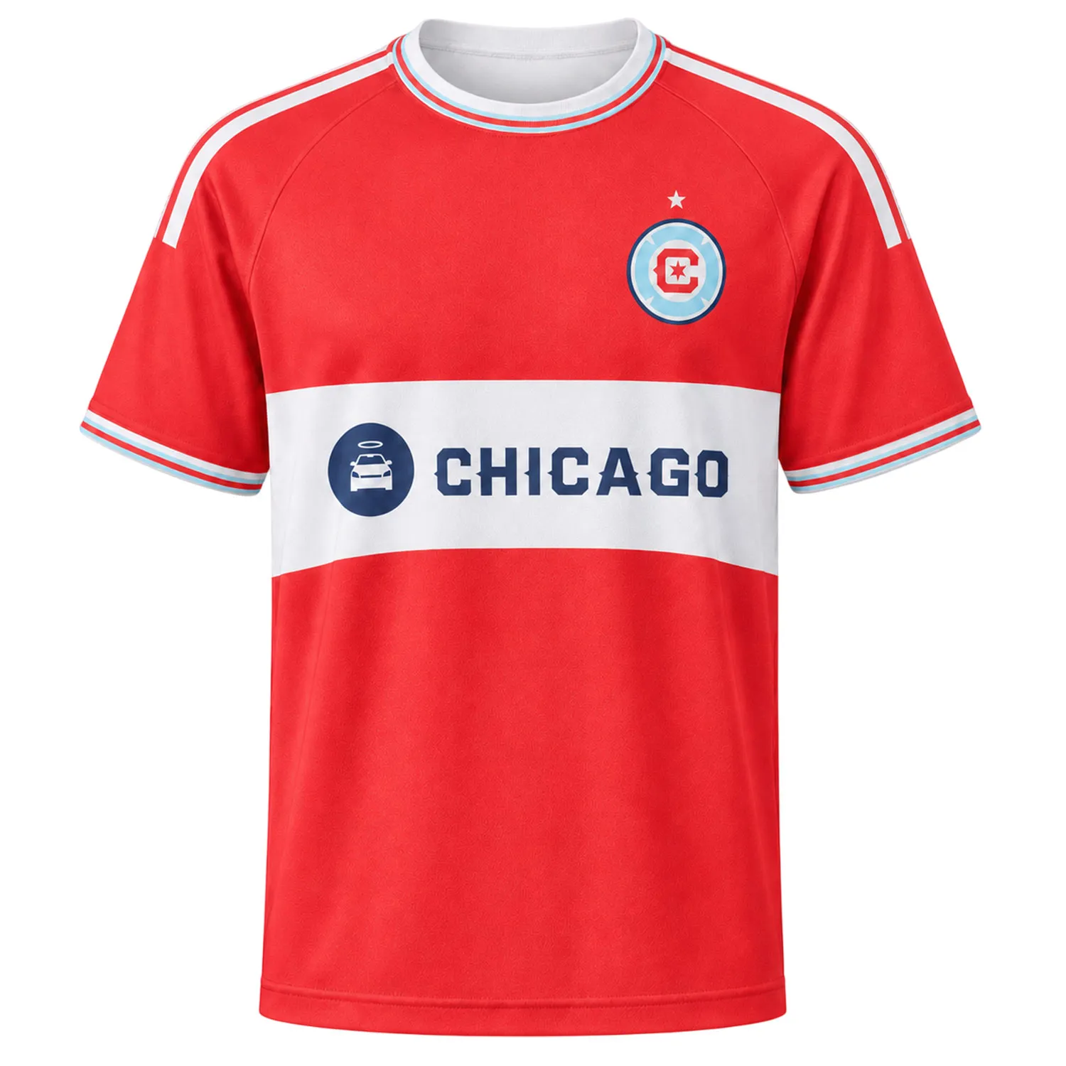 Chicago Fire FC Red 2026 Jersey – Premium Custom Name & Number Kit