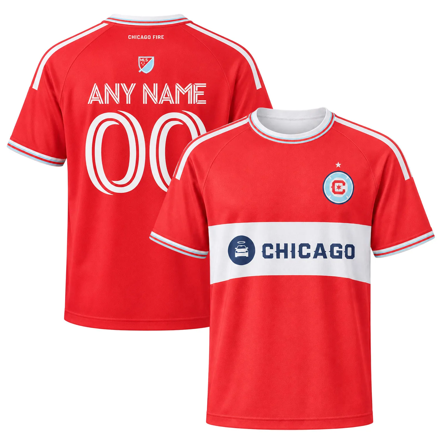 Chicago Fire FC Red 2026 Jersey – Premium Custom Name & Number Kit