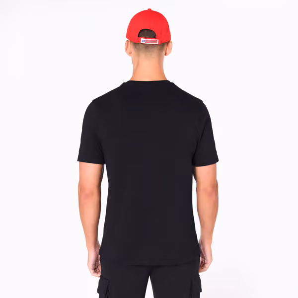 Tampa Bay Buccaneers Team Logo Football NFL T-Shirt Black view 2