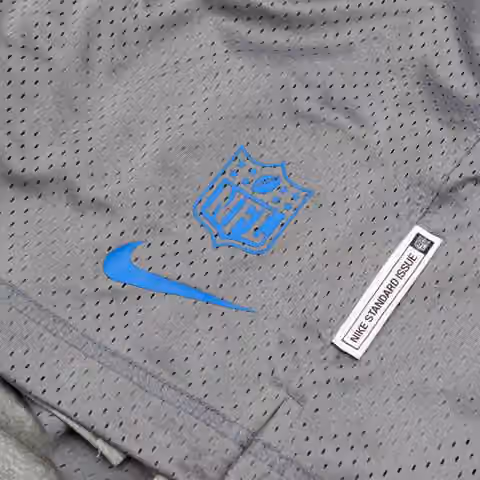 Detroit Lions 2025 NFL Sideline Reversible Mesh Nike Dri-FIT Shorts Gray view 6
