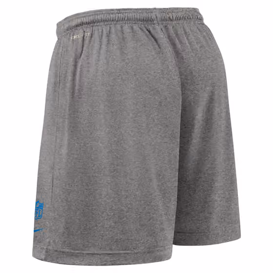 Detroit Lions 2025 NFL Sideline Reversible Mesh Nike Dri-FIT Shorts Gray view 5