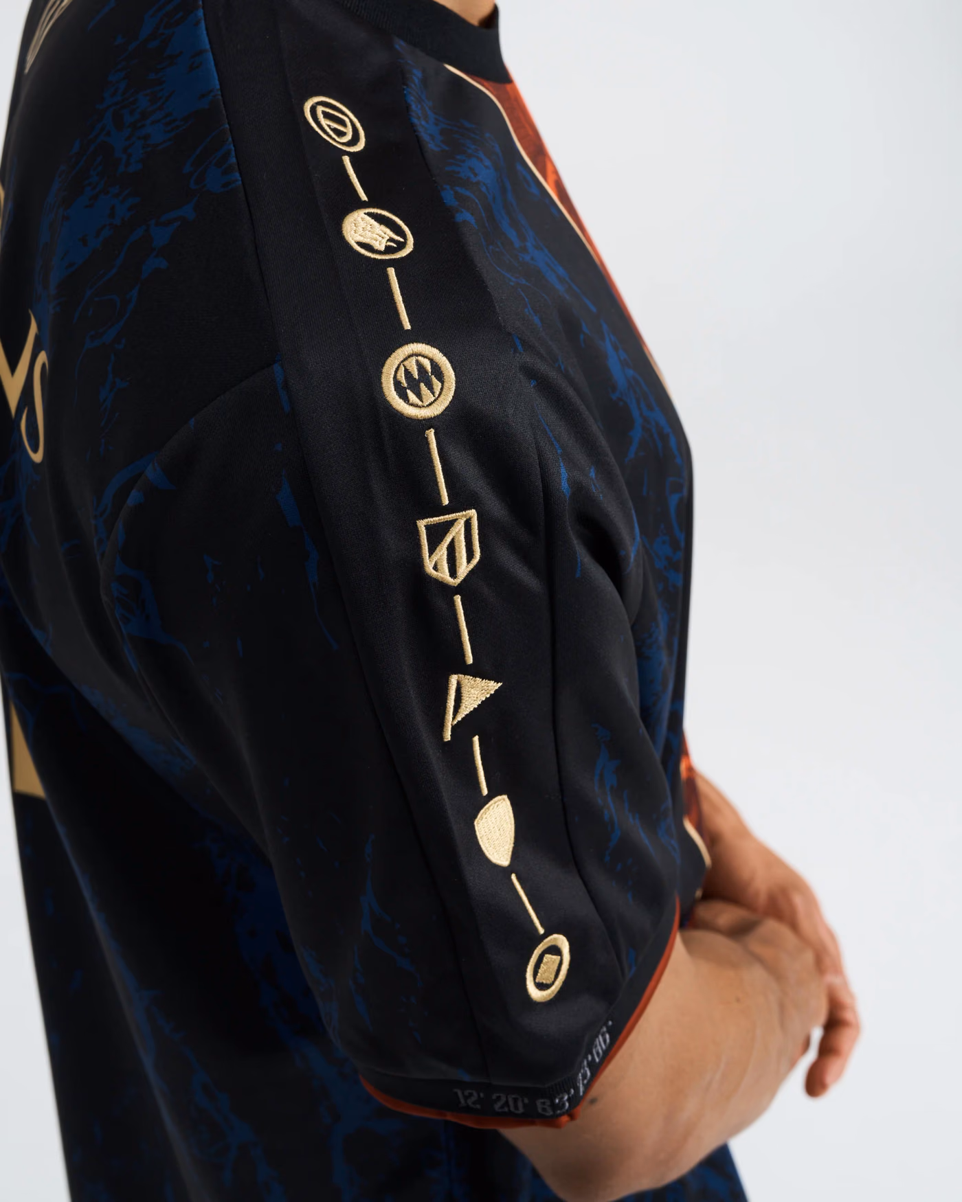 Jersevo Custom Personalized The Parisians (2025 European Champions) Away Jersey detail view 4
