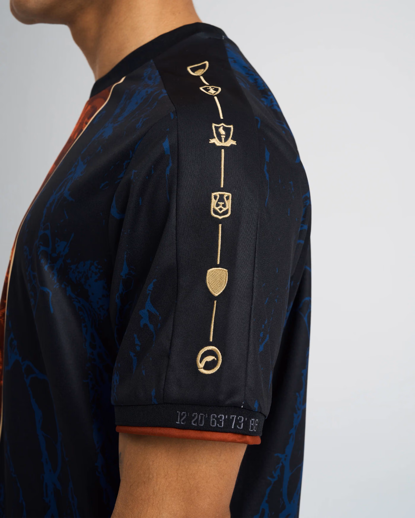Jersevo Custom Personalized The Parisians (2025 European Champions) Away Jersey detail view 5