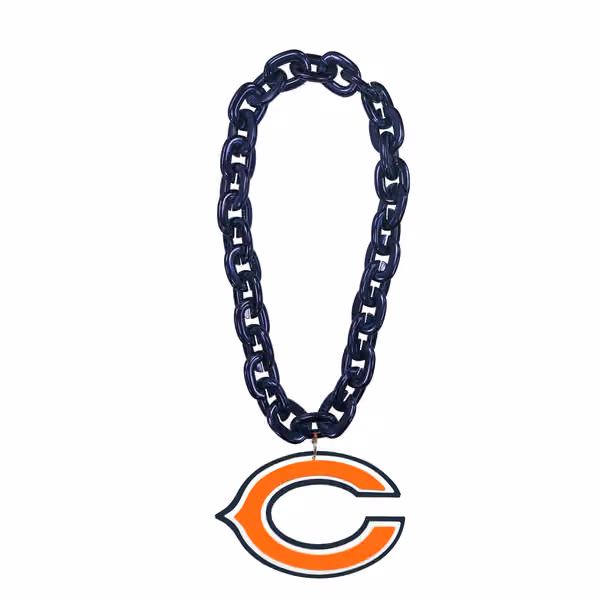 Chicago Bears Big Logo NFL Fan Chain view 1