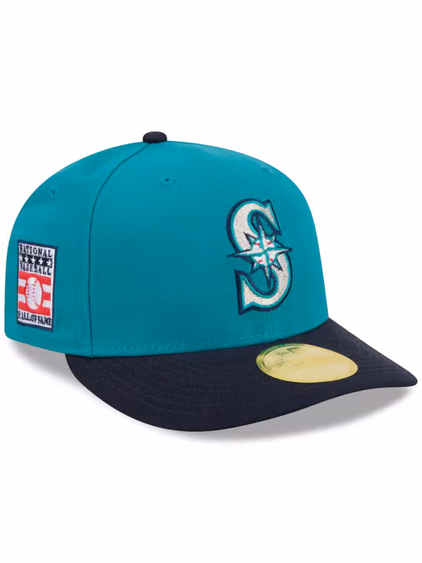 Seattle Mariners 2026 MLB Hall of Fame Low Profile 59FIFTY Fitted Cap Teal product photo