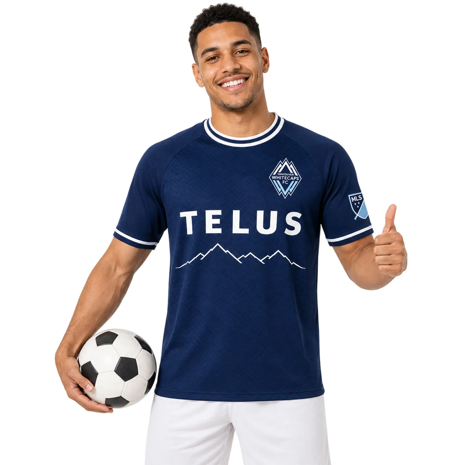 Whitecaps FC Custom Soccer Jersey – Cheerful Look