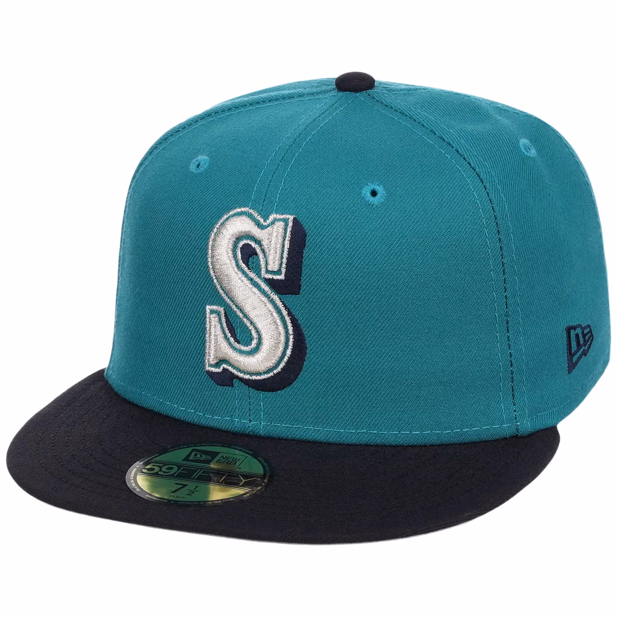 Seattle Mariners Seattle Variety Pack New Era 59FIFTY (Teal/Navy) detail view