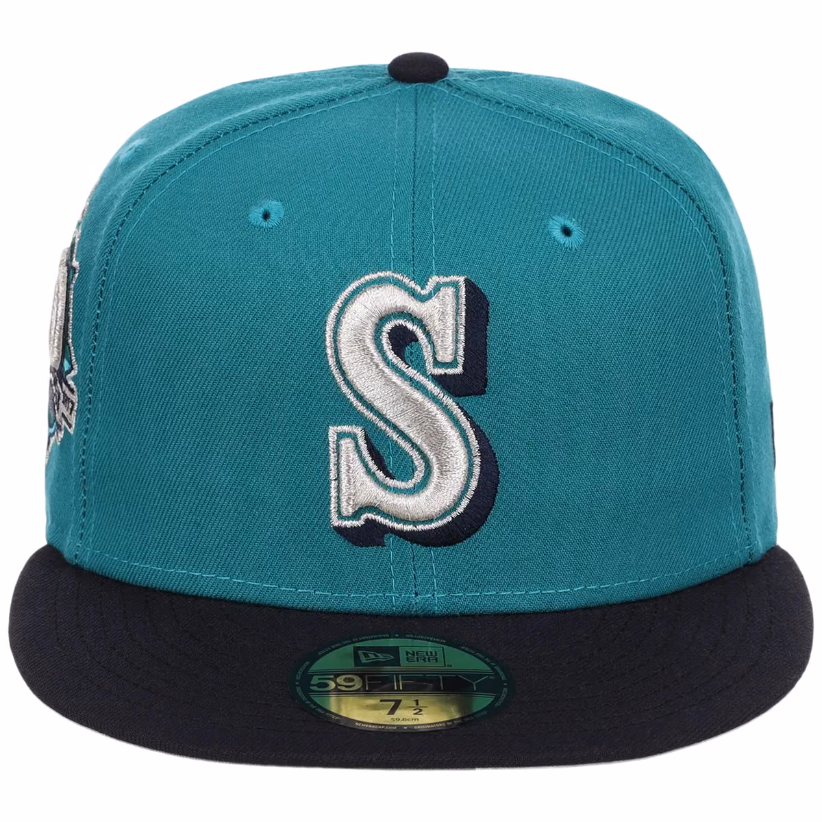 Seattle Mariners Seattle Variety Pack New Era 59FIFTY (Teal/Navy) detail view