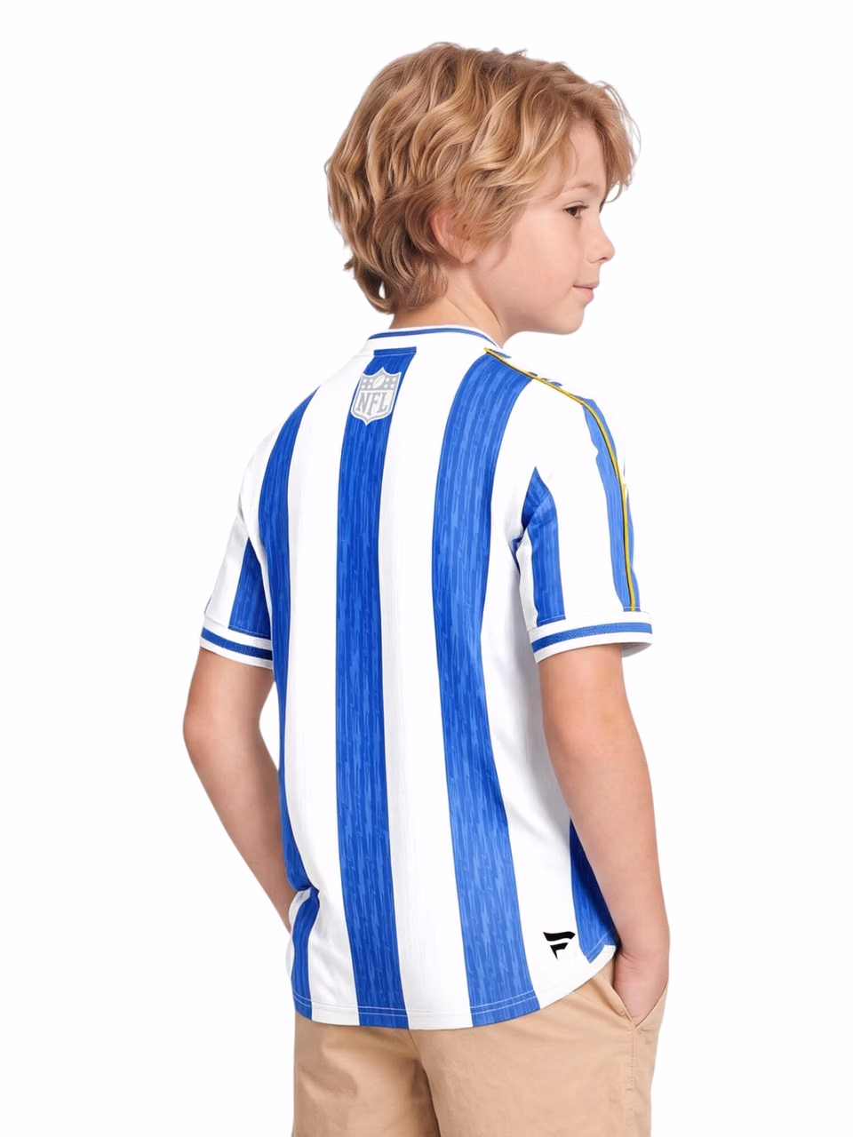 Los Angeles Chargers 2026 Football x Football NFL Fan Jersey (YOUTH) view 2