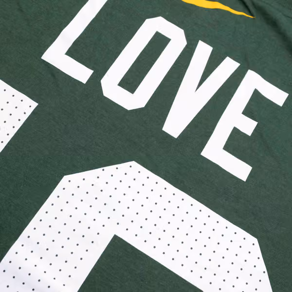 Jordan Love #10 Green Bay Packers Nike Player NFL T-Shirt Green view 5