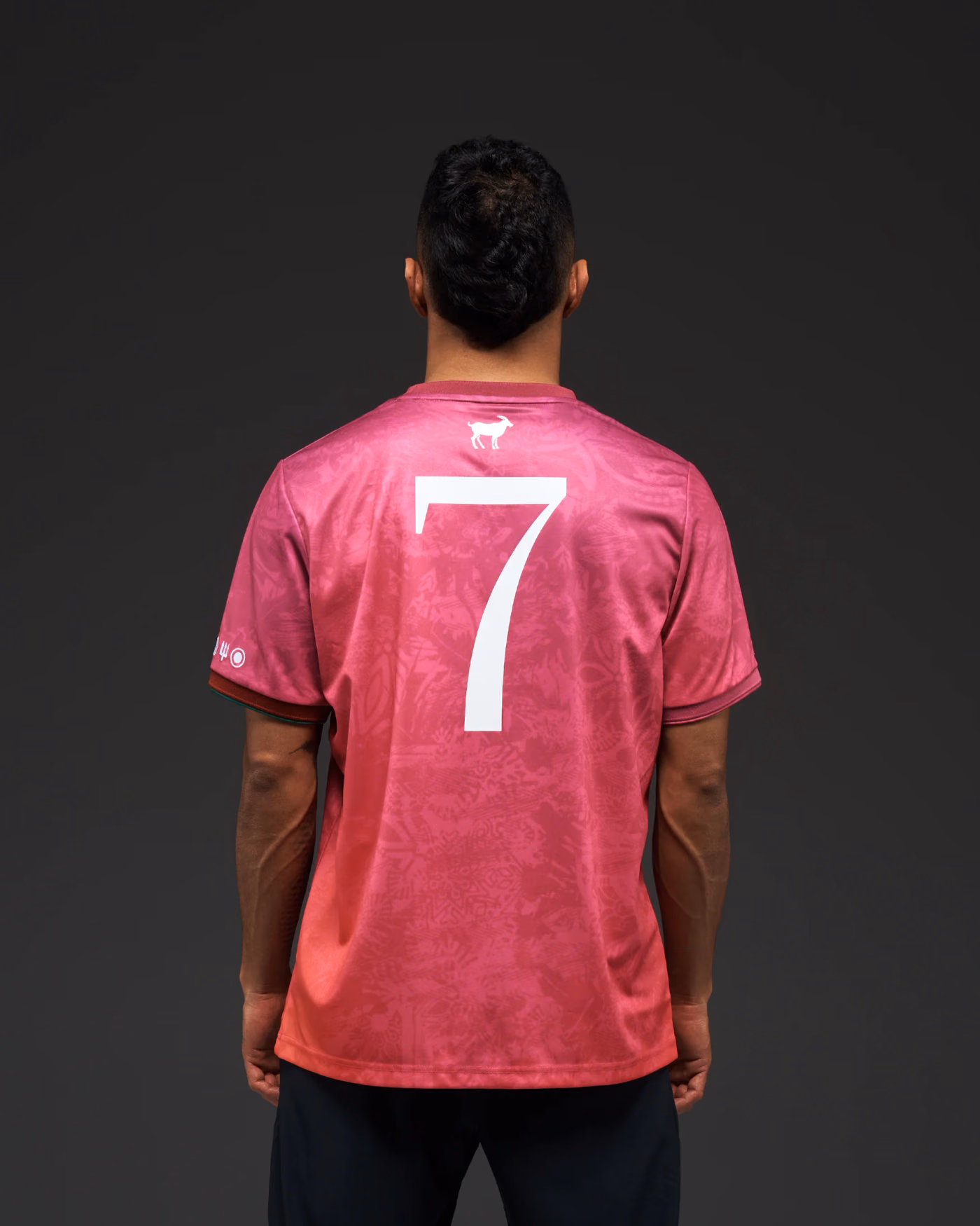 Jersevo Custom Personalized The Siu Jersey - Sunset back view