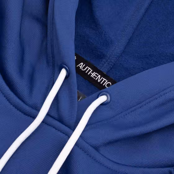 Toronto Maple Leafs 2025/26 Authentic Pro Rink Tech NHL Hoodie Blue view 4