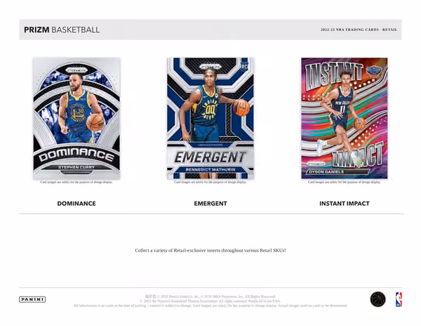 2022/23 Panini Prizm Basketball NBA Blaster Box view 5
