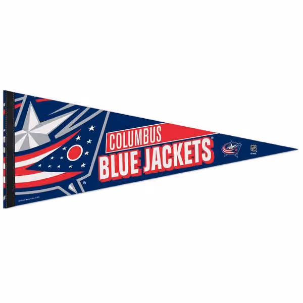 Columbus Blue Jackets Premium Hockey NHL Pennant view 1