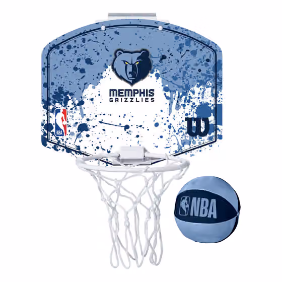 Memphis Grizzlies Wilson DRV NBA Mini Hoop Set view 1