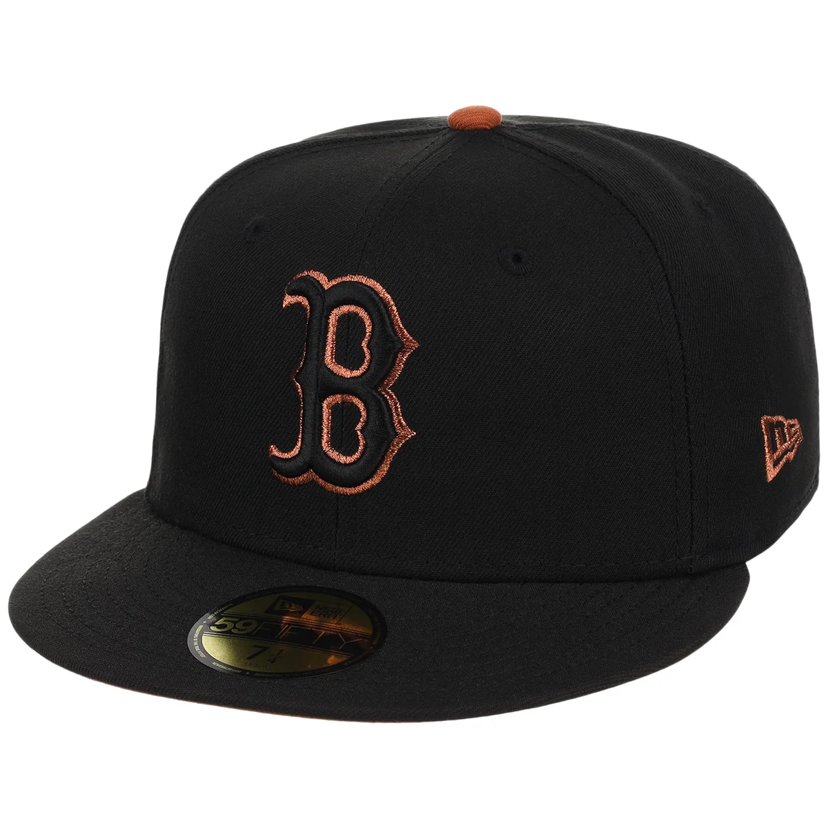 Boston Red Sox MLB Copper Pot New Era 59FIFTY detail view