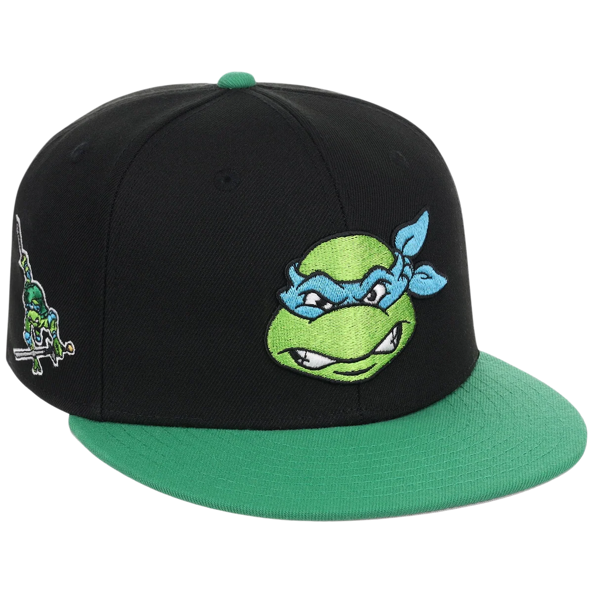 SATURDAY MORNING CARTOONS: TEENAGE MUTANT NINJA TURTLES - Leonardo Turtles Fitted front view
