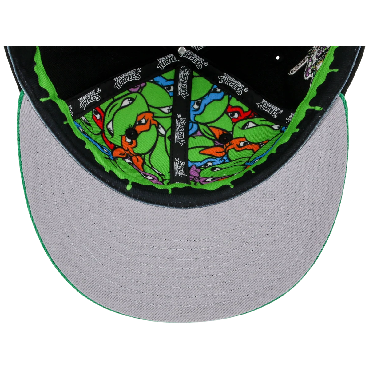 SATURDAY MORNING CARTOONS: TEENAGE MUTANT NINJA TURTLES - Leonardo Turtles Fitted back view