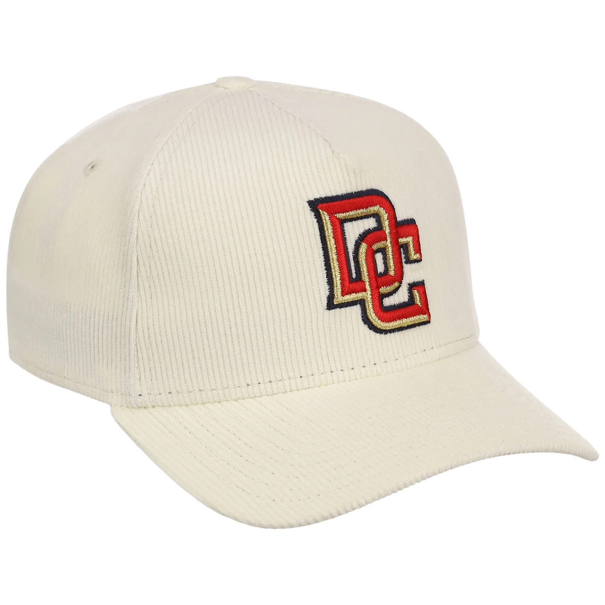 Washington Nationals MLB Chrome Cord FASHION CORE New Era 9FORTY A-Frame front view