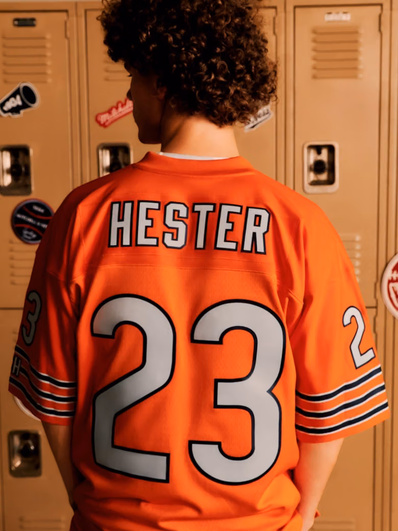 Devin Hester #23 Chicago Bears 2006 Legacy Throwback NFL Jersey Orange view 8