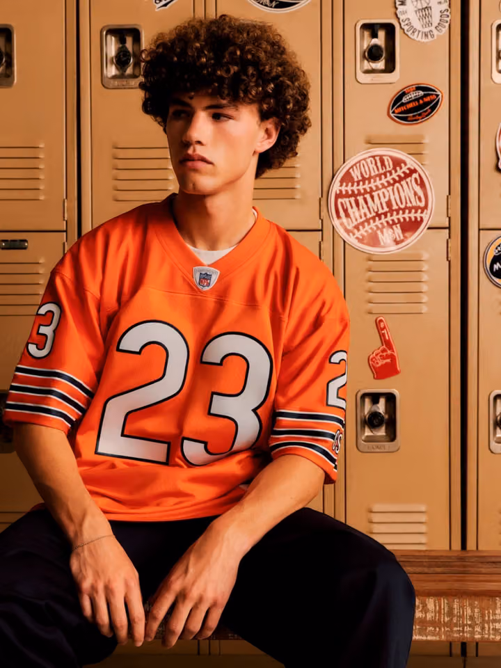 Devin Hester #23 Chicago Bears 2006 Legacy Throwback NFL Jersey Orange view 7
