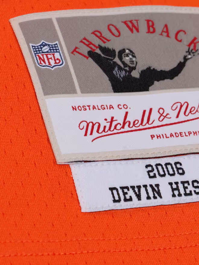 Devin Hester #23 Chicago Bears 2006 Legacy Throwback NFL Jersey Orange view 3