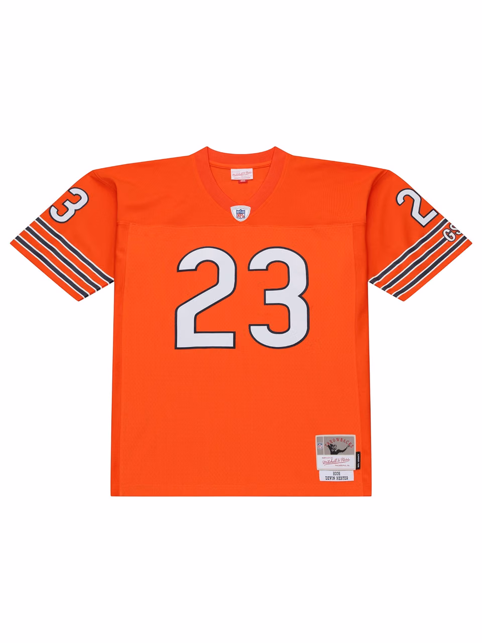 Devin Hester #23 Chicago Bears 2006 Legacy Throwback NFL Jersey Orange view 2