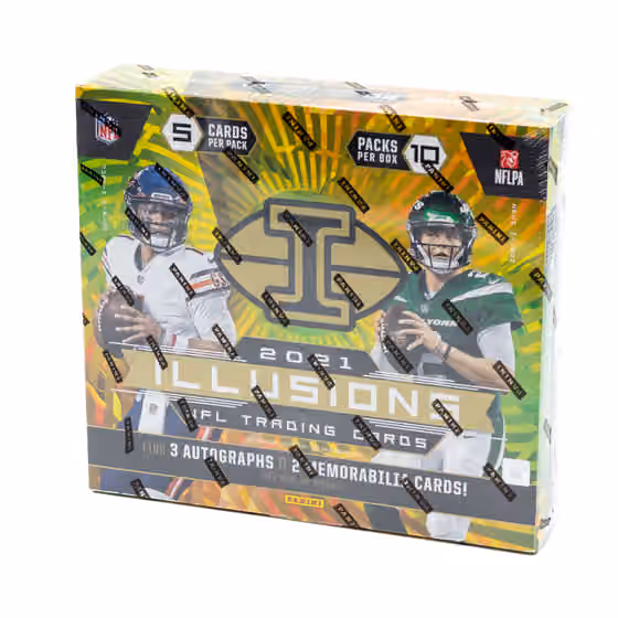 2021 Panini Illusions Football Hobby Box NFL view 1