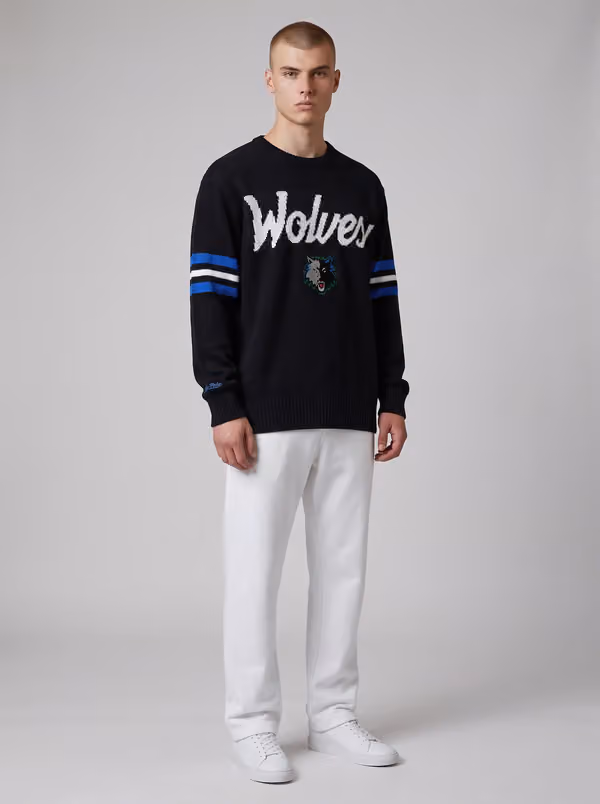 Minnesota Timberwolves NBA Head Coach Sweater Black view 1