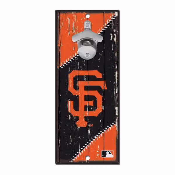 San Francisco Giants MLB Bottle Opener Sign view 1