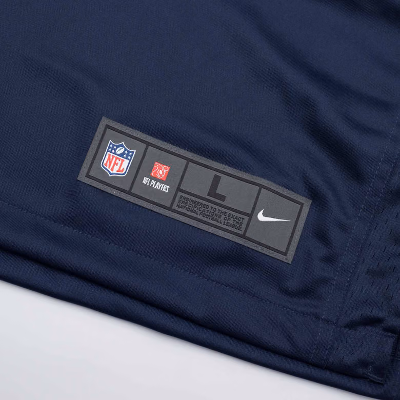 Justin Herbert #10 Los Angeles Chargers Nike Game NFL Football Jersey Navy view 6