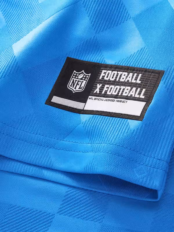 Carolina Panthers 2026 Football x Football NFL Fan Jersey Blue view 7