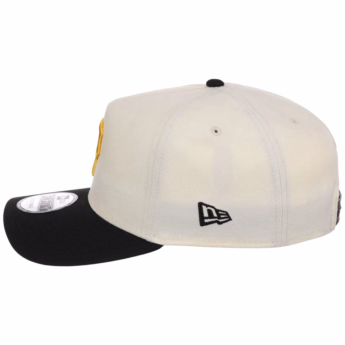Pittsburgh Pirates MLB Chrome OTC New Era 9FORTY A-Frame detail view