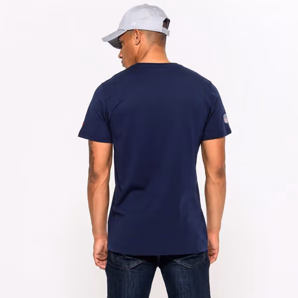 Tennessee Titans Team Logo Football NFL T-Shirt Navy view 2