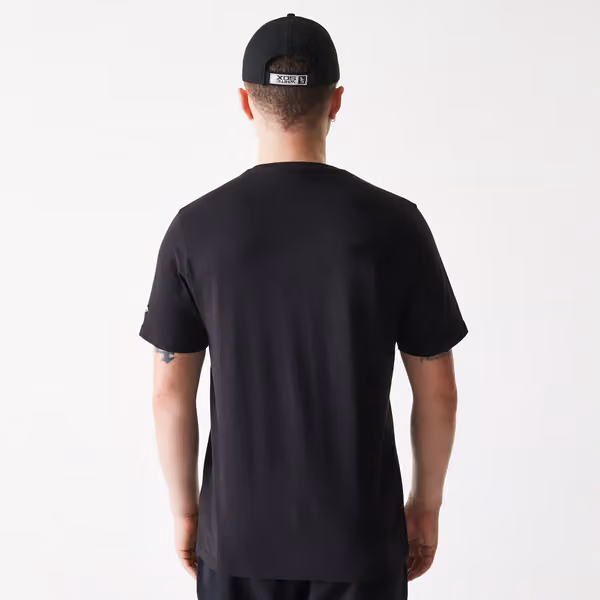 Chicago White Sox Team Logo New Era MLB T-Shirt Black view 2