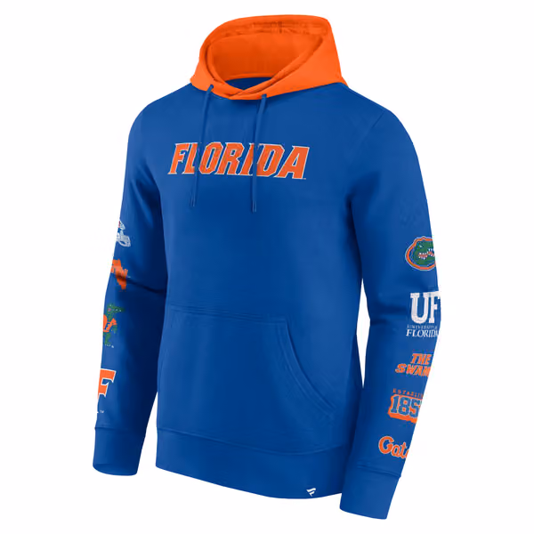 Florida Gators Colorblock Badge NCAA Hoodie view 2