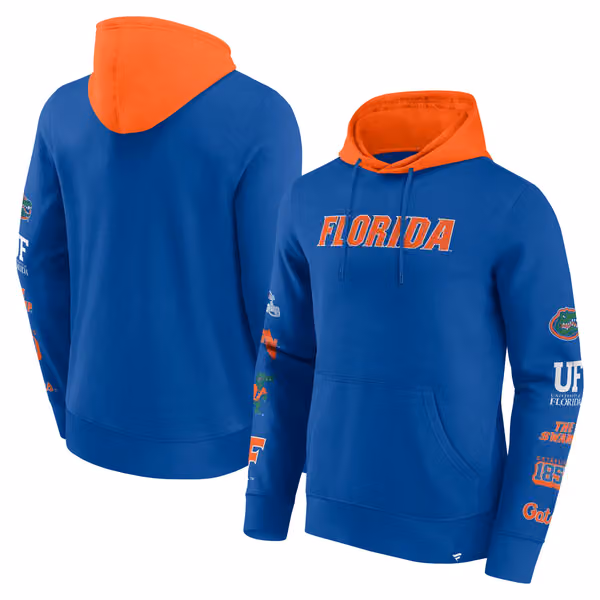 Florida Gators Colorblock Badge NCAA Hoodie view 1