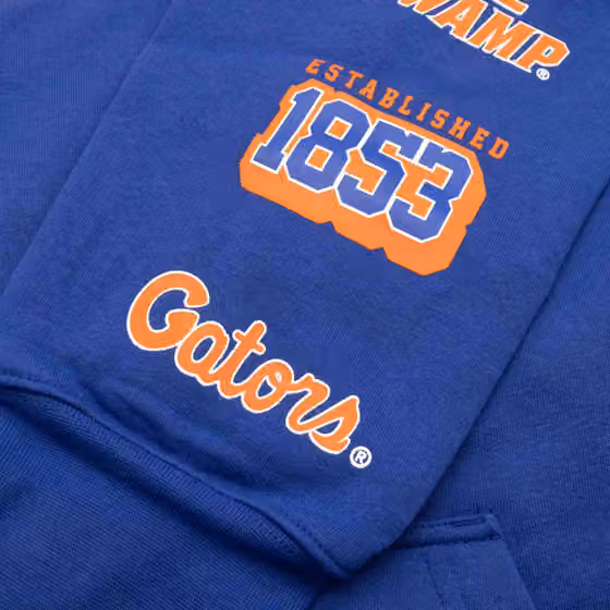 Florida Gators Colorblock Badge NCAA Hoodie view 5