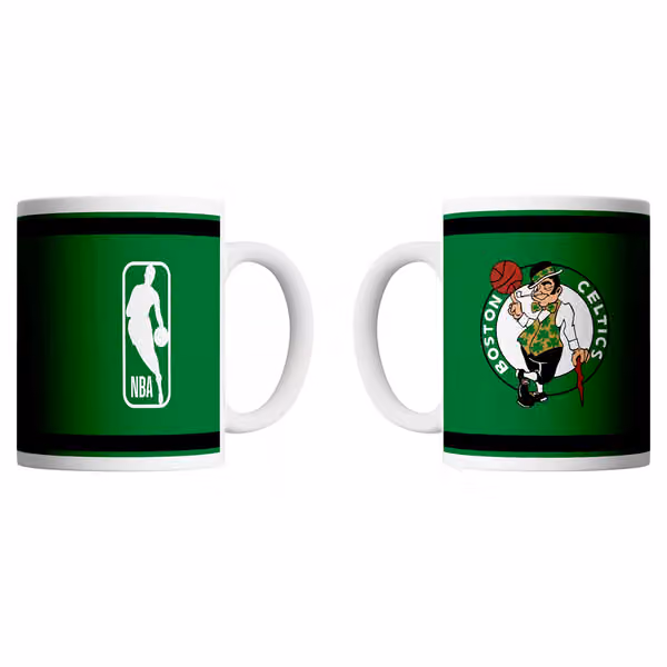 Boston Celtics Logo & Shield NBA Mug (330 ml) view 1