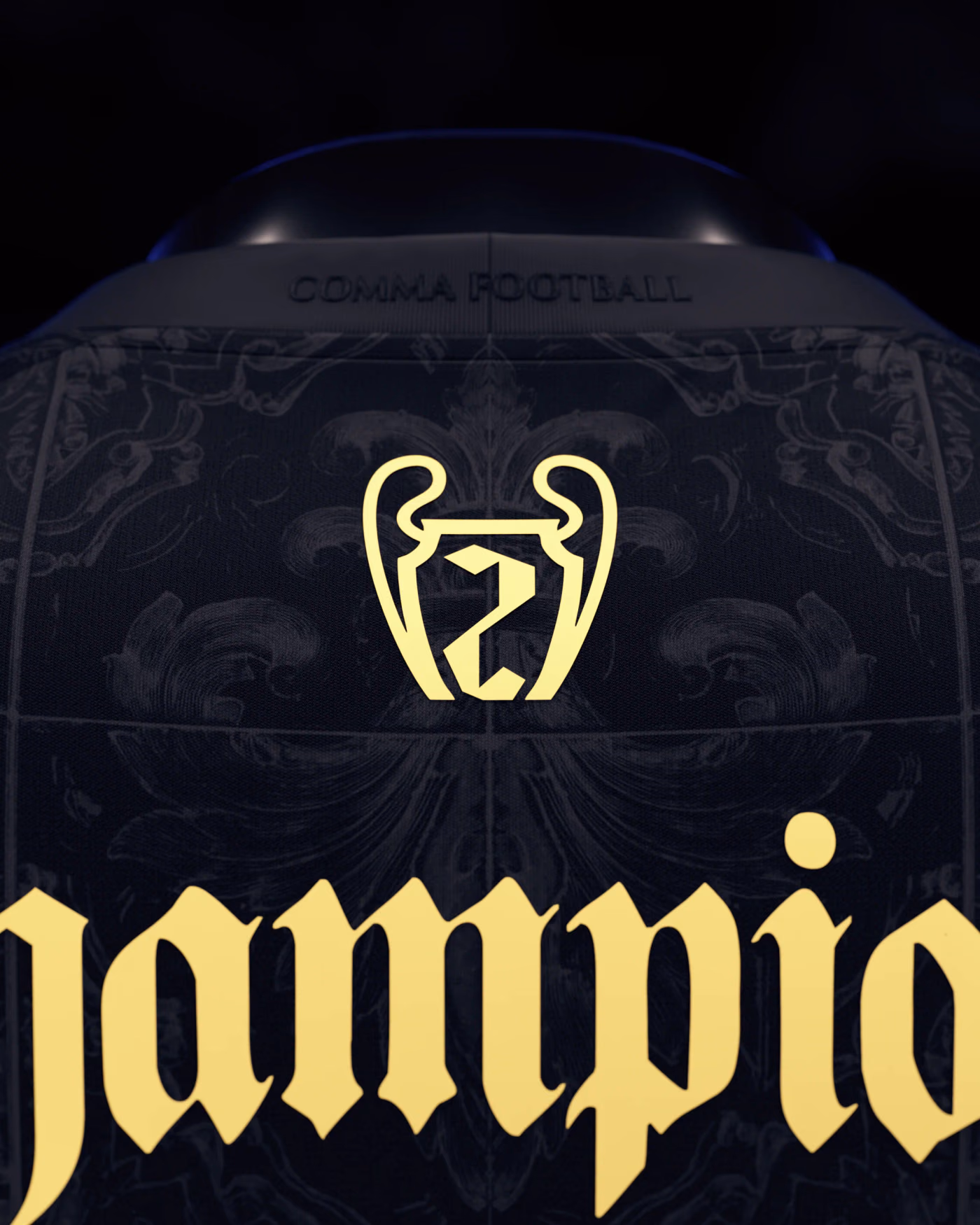 Jersevo Custom Personalized The Parisians (2026 European Champions) Away Jersey detail view 7