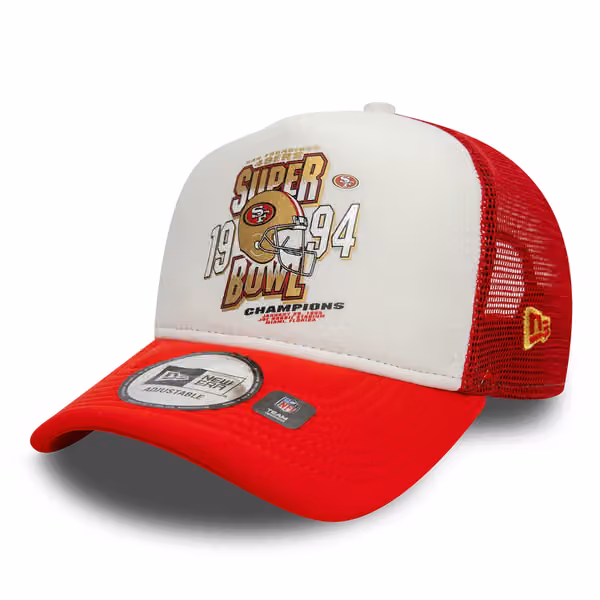 San Francisco 49ers Super Bowl New Era Adjustable NFL Trucker Cap product photo