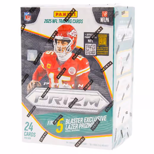 2025 Panini Prizm Football NFL Blaster Box view 1