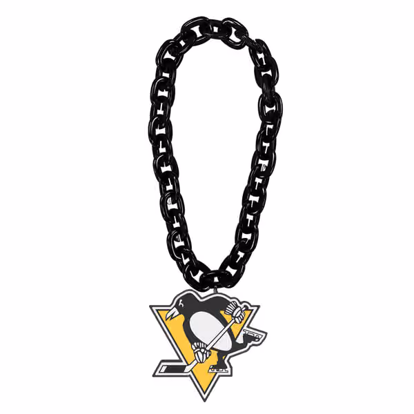 Pittsburgh Penguins Big Logo NHL Fan Chain view 1