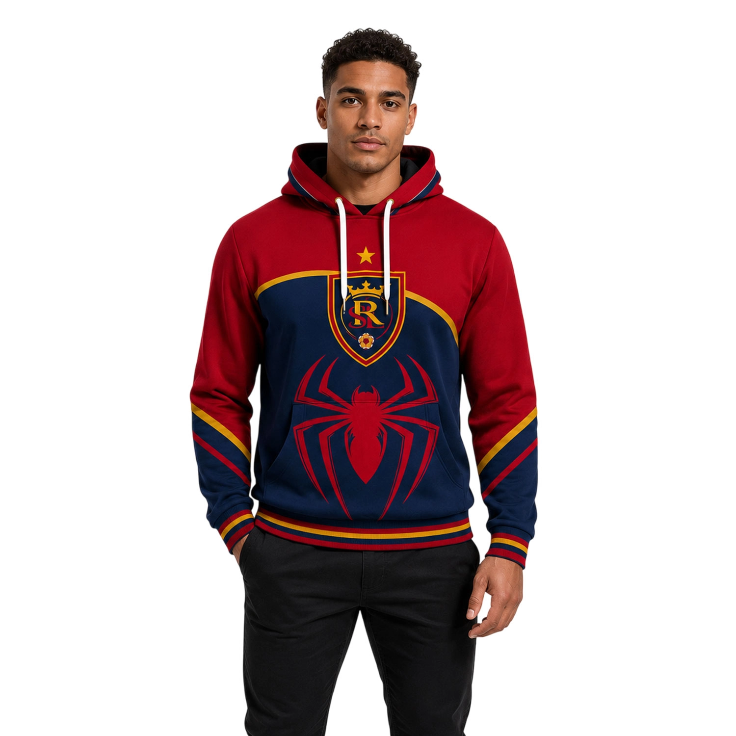 Real Salt Lake Custom Hoodie Spiderman Exclusive Style