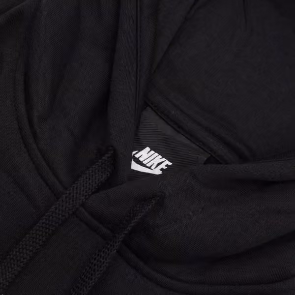 Chicago White Sox Lettering Nike Club Fleece MLB Hoodie Black view 4