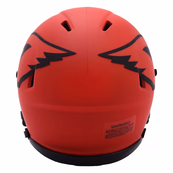 Arizona Cardinals Rave Alternate NFL Speed Mini Helmet Red view 2