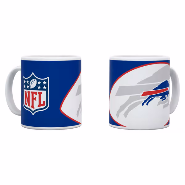 Buffalo Bills Shadow Logo & Shield NFL Mug (330 ml) view 1