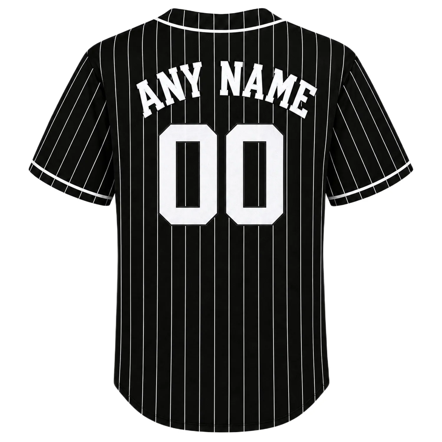New York Yankees Black Jerseys Custom Player Elite Pinstripe Style