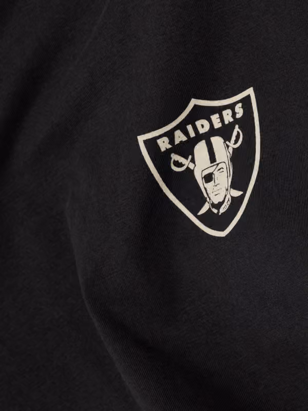 Las Vegas Raiders L&L '89 Classics NFL T-Shirt Charcoal view 3