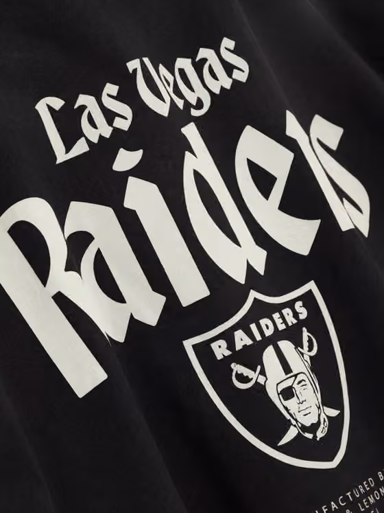 Las Vegas Raiders L&L '89 Classics NFL T-Shirt Charcoal view 4